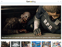 Tablet Screenshot of gamesblog.it